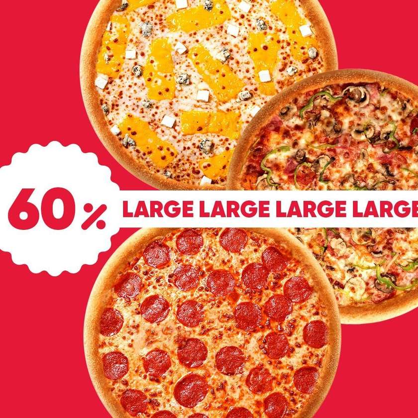 Large Pizzas