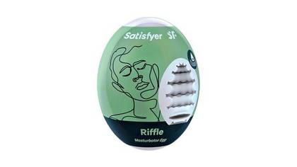 Satisfyer Riffle Masturbator Egg – flexible egg for penis stimulation
