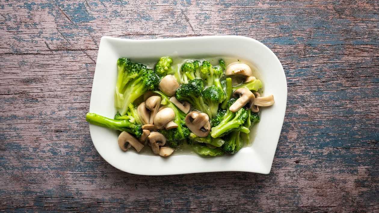 96. Broccoli and Mushroom