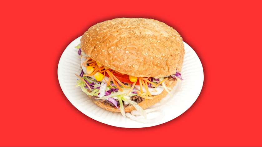 Kebab w bułce Wołowina-baranina