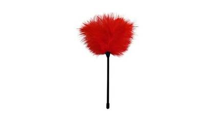 Fetish Love Tickler - red feather for ticklish stimulation 26 cm