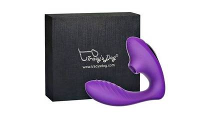 Tracy’s Dog G-Spot & Clitoral – 2-in-1 vibrating stimulator purple