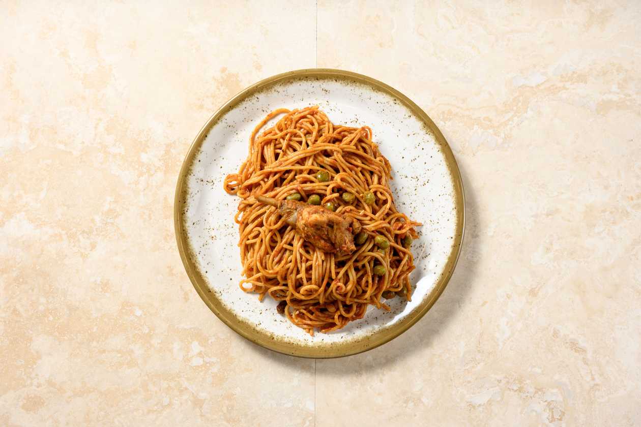 Pasta Rabbit Stew