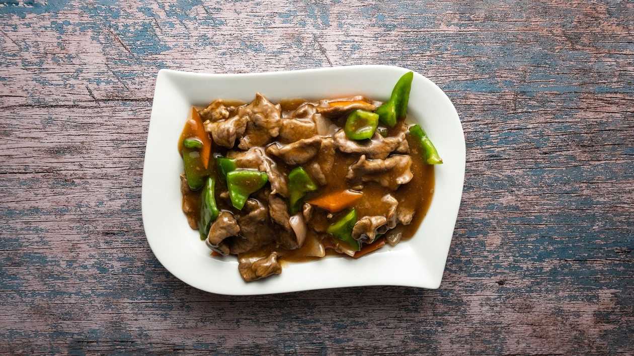 49. Beef with Oyster Sauce