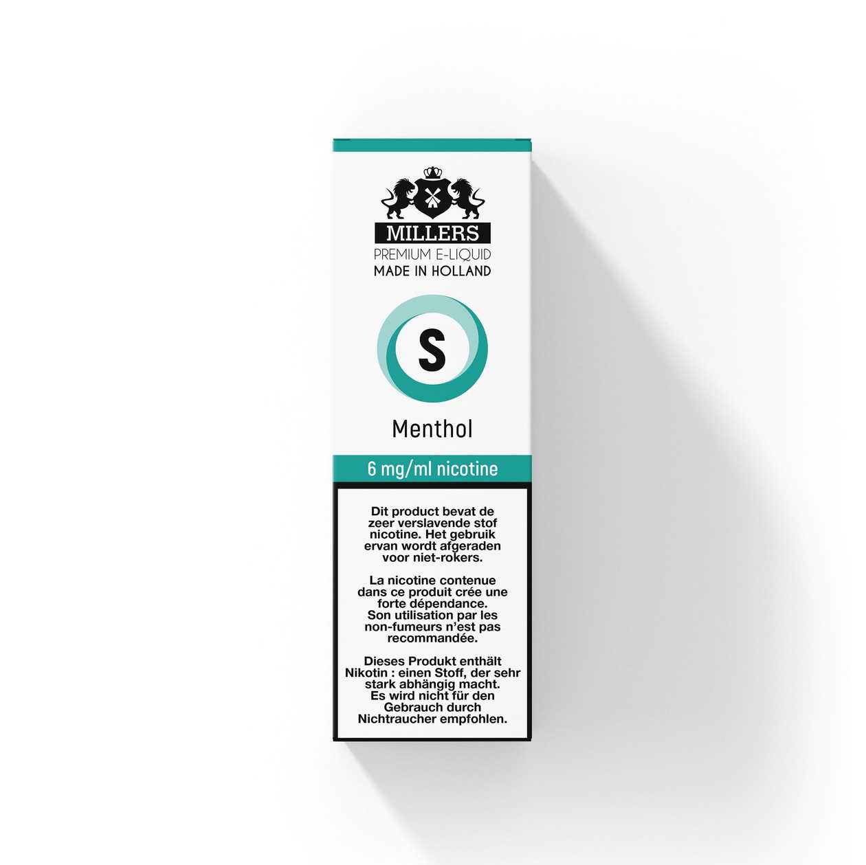 Millers Silver Line Menthol 6mg, 10ml