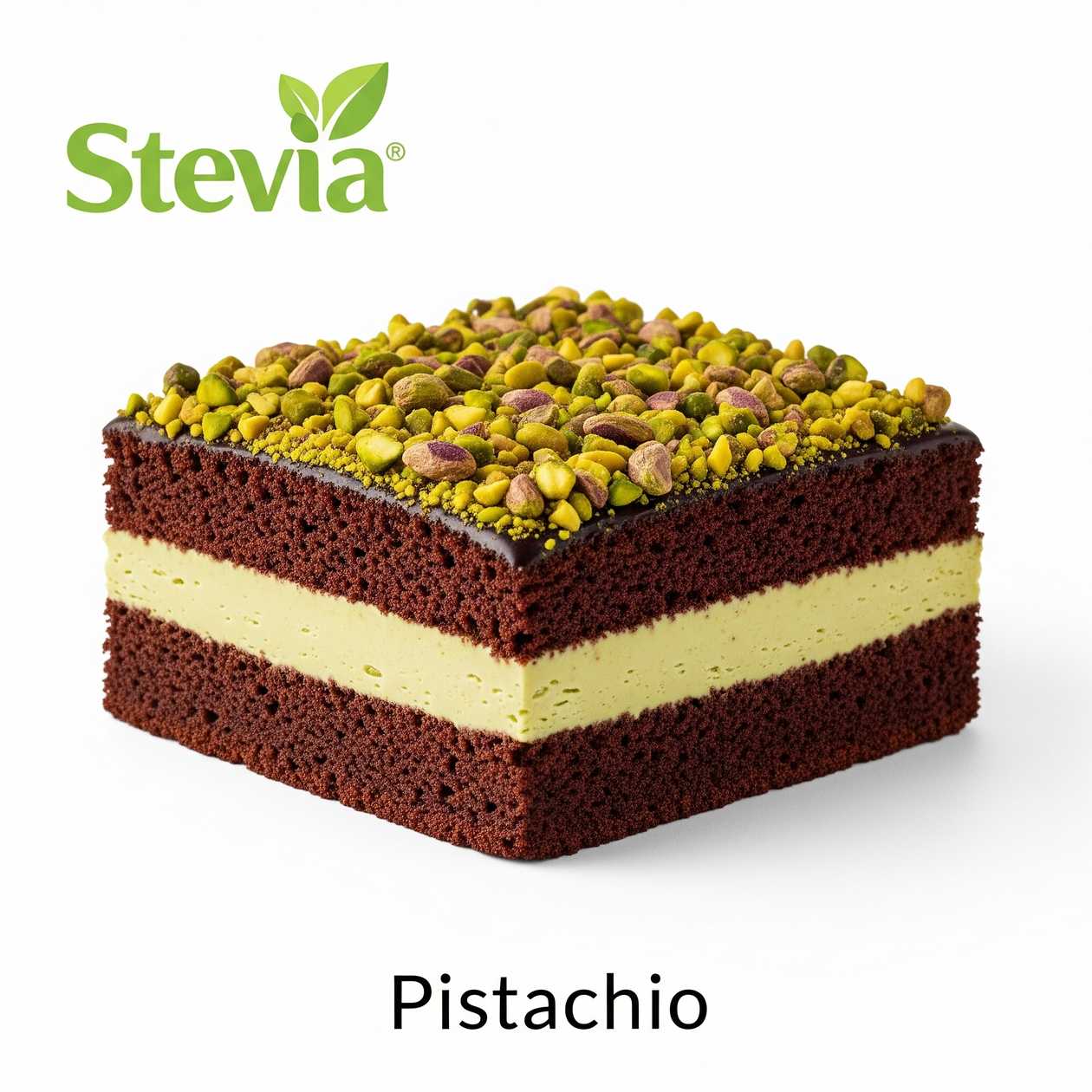 Prajitura Pistacchio fără zahăr – îndulcită cu Stevia