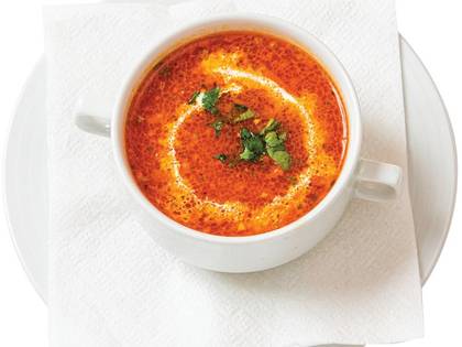 16. Rajčatová polévka