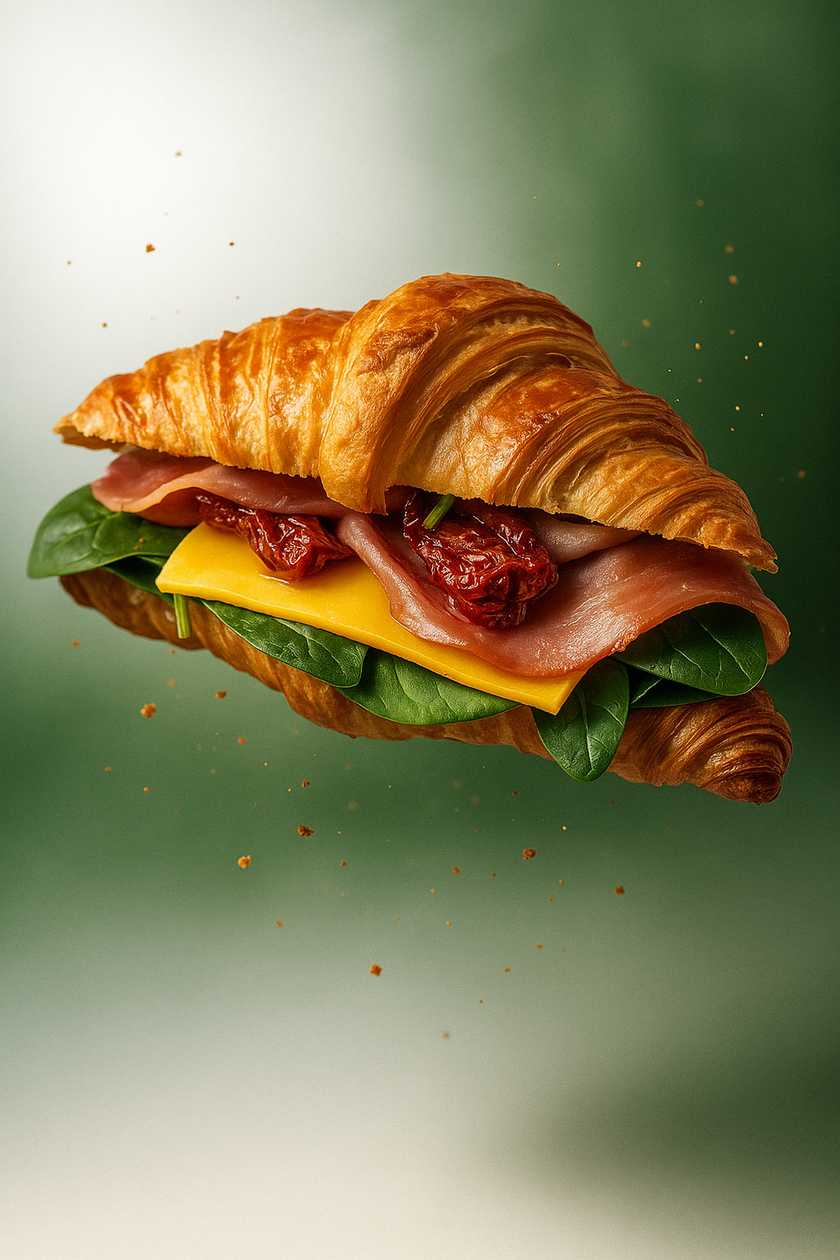 Croissant slaný