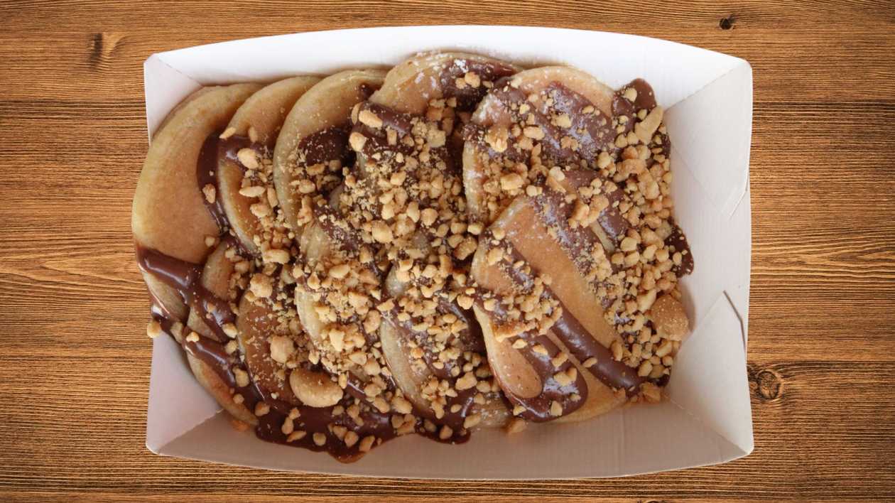 Nutella & Biscuits Mini Pancake Tray