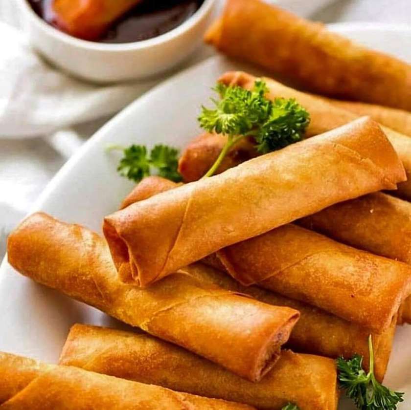 Chicken spring rolls