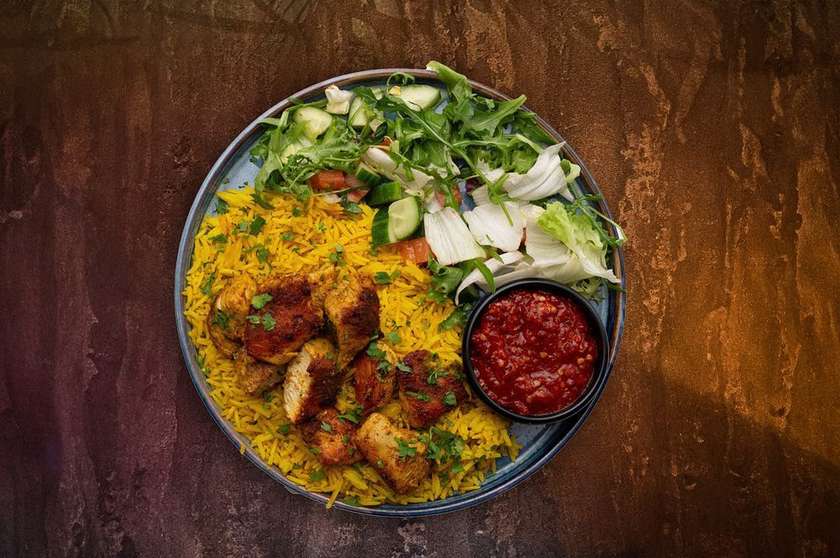 CHICKEN KABSA