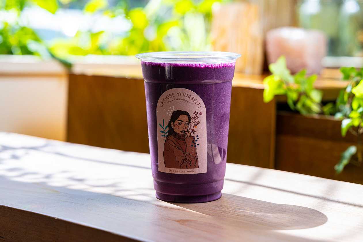 Purple drink smoothie