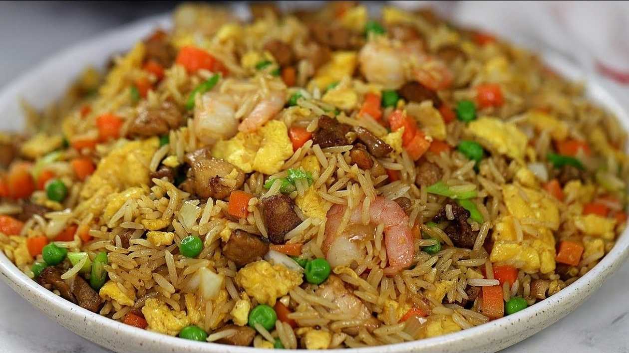 Fried Rice with Assorted and Shrimps - RM