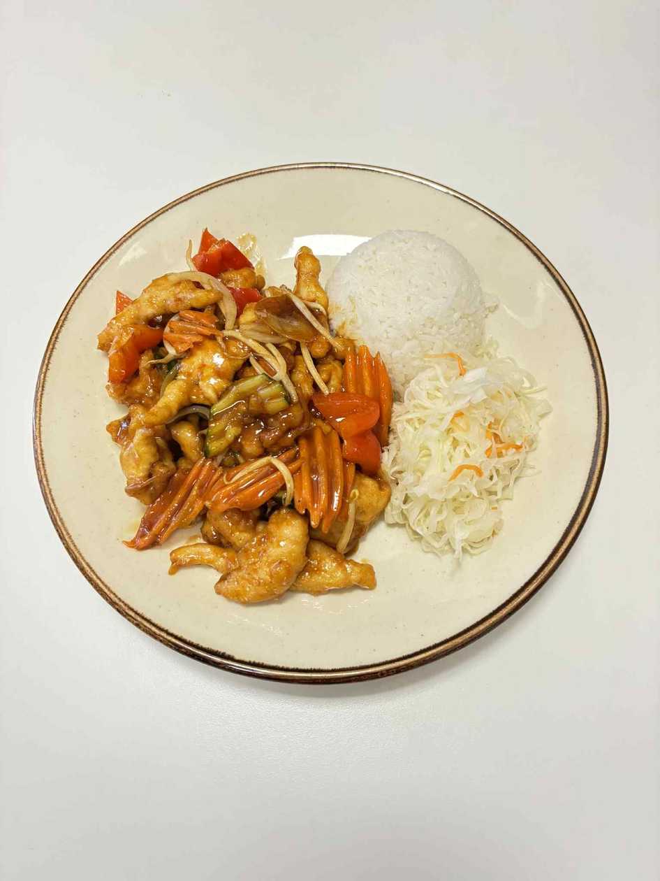 chicken in tamarind sauce