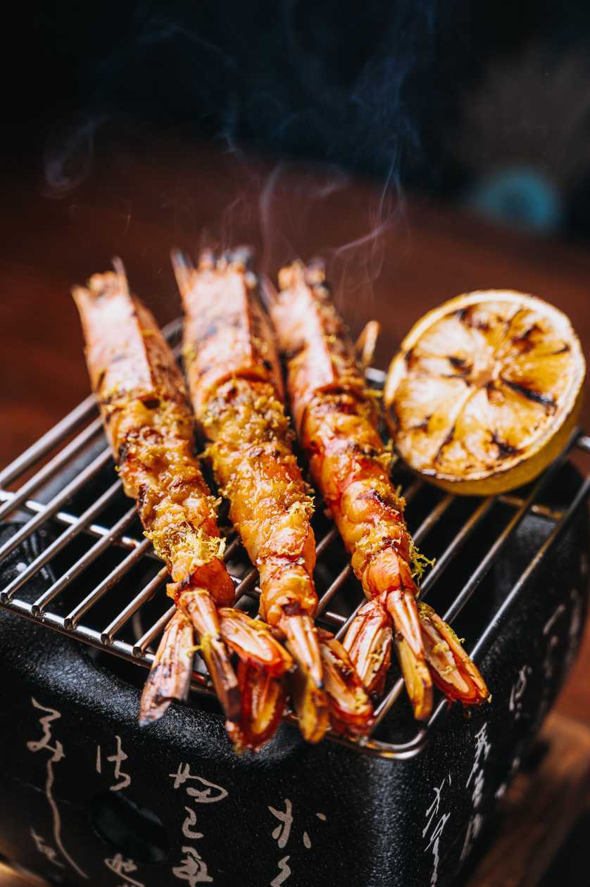 King Prawns Skewers