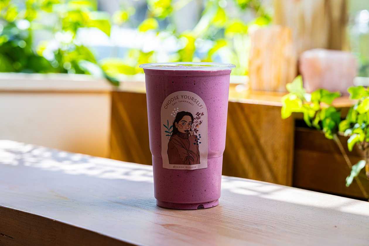 Berry protein smoothie
