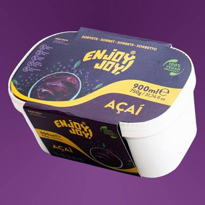 Açai Enjoy Joy Premium - 900ml 100% Vegan