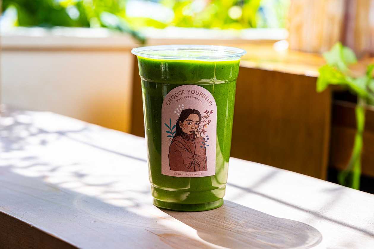 Green drink smoothie