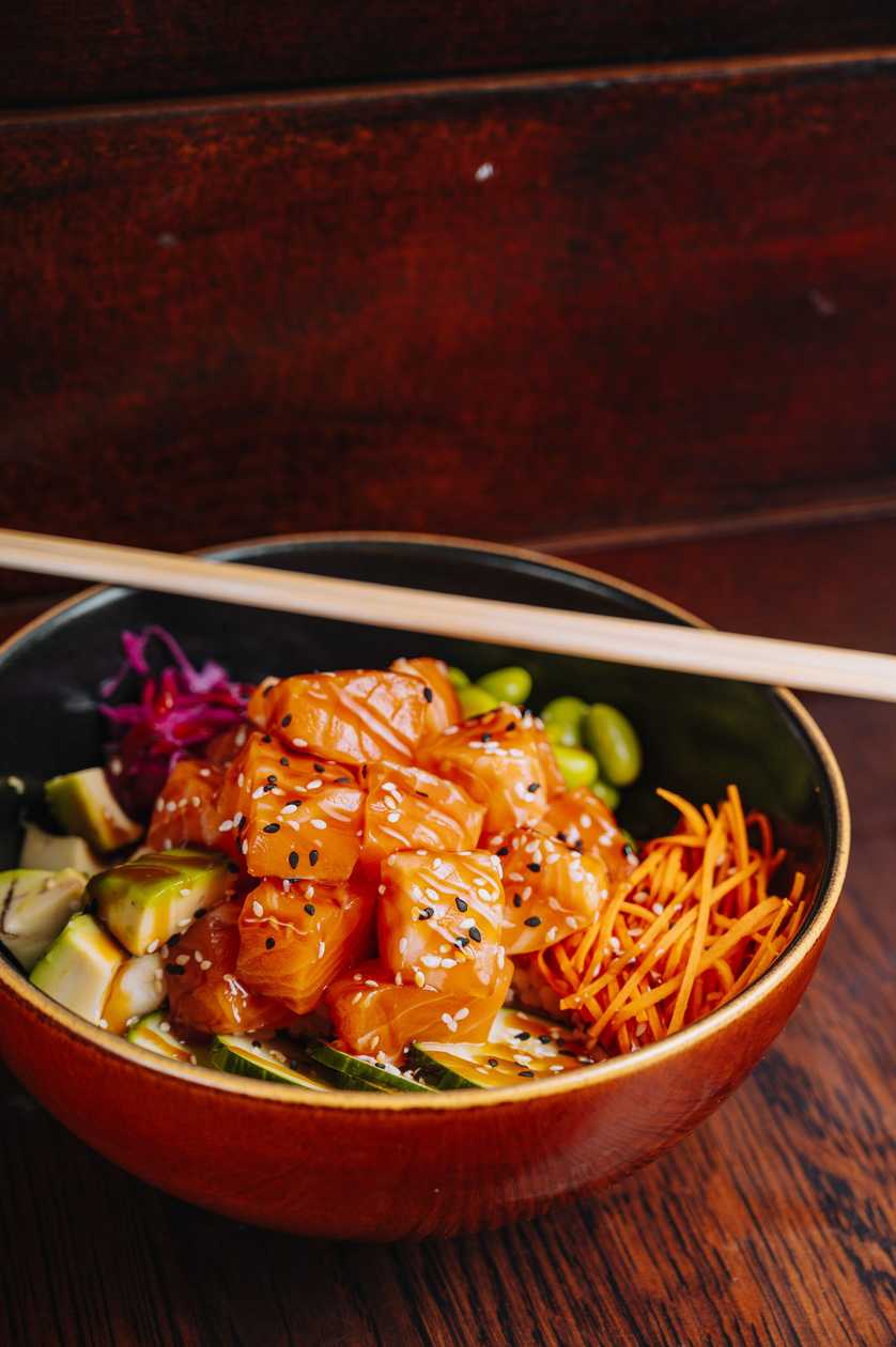 Marinated Raw Salmon