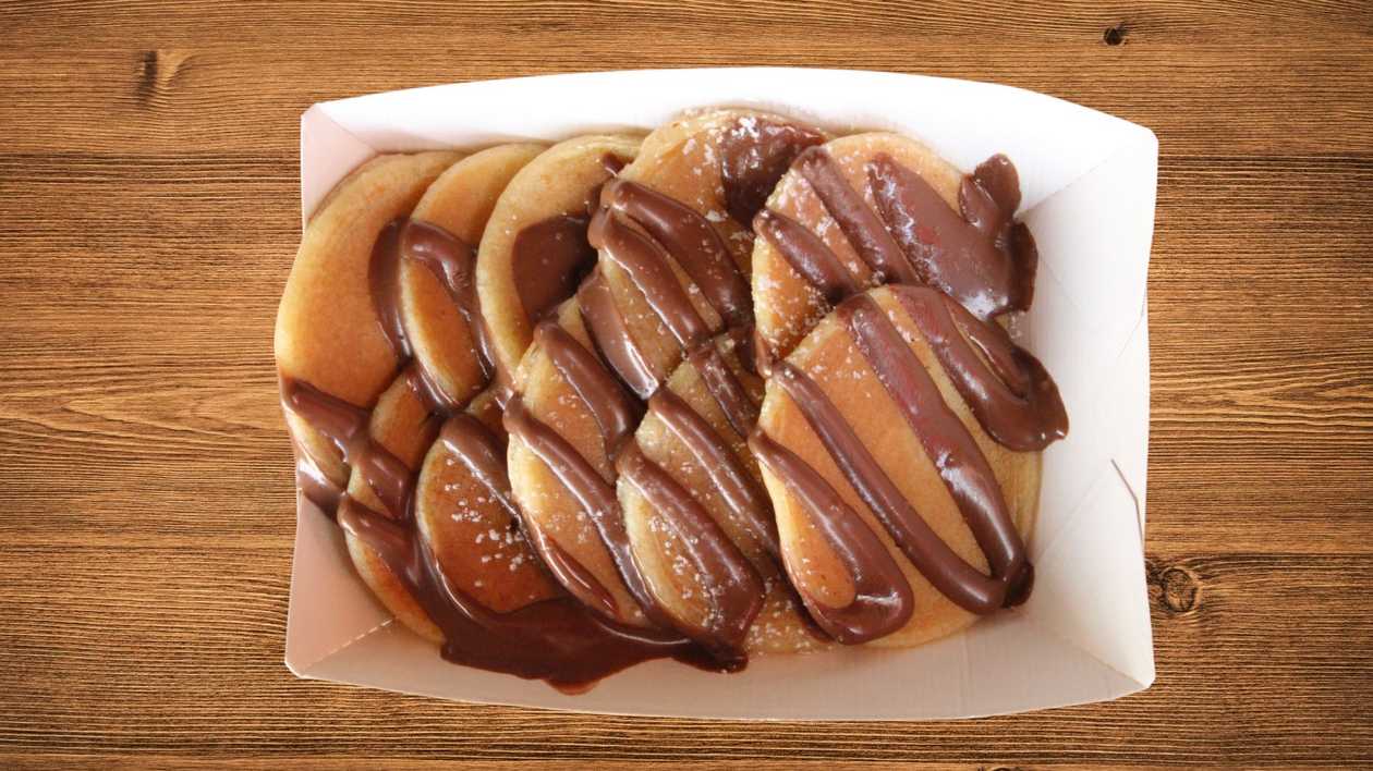 Nutella Mini Pancake Tray