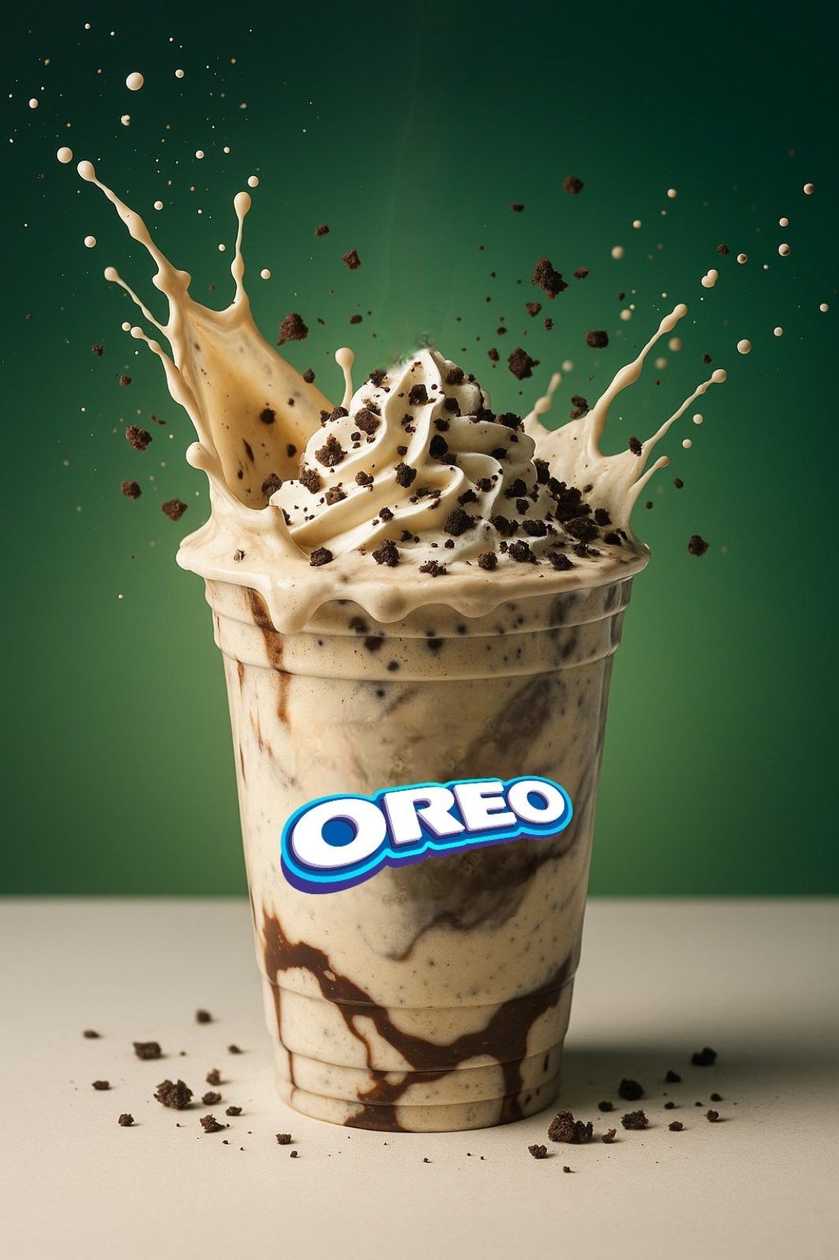 Oreo milkshake