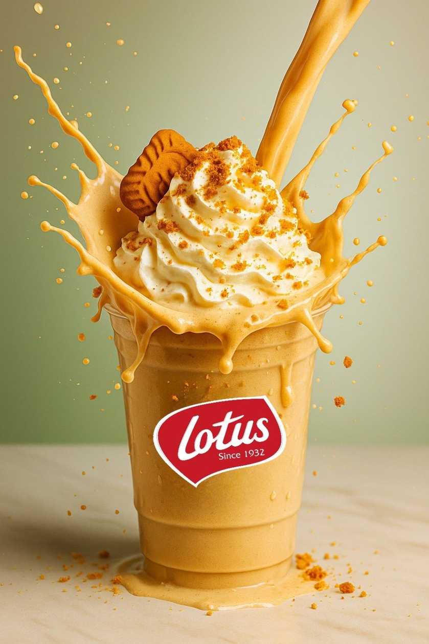 Lotus milkshake
