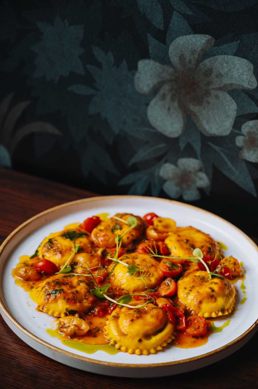 Local Fresh Goat Cheese Ravioli