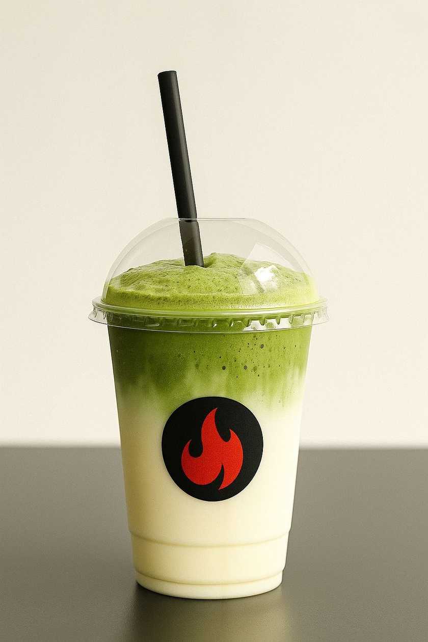 Matcha Vanilla Milkshake