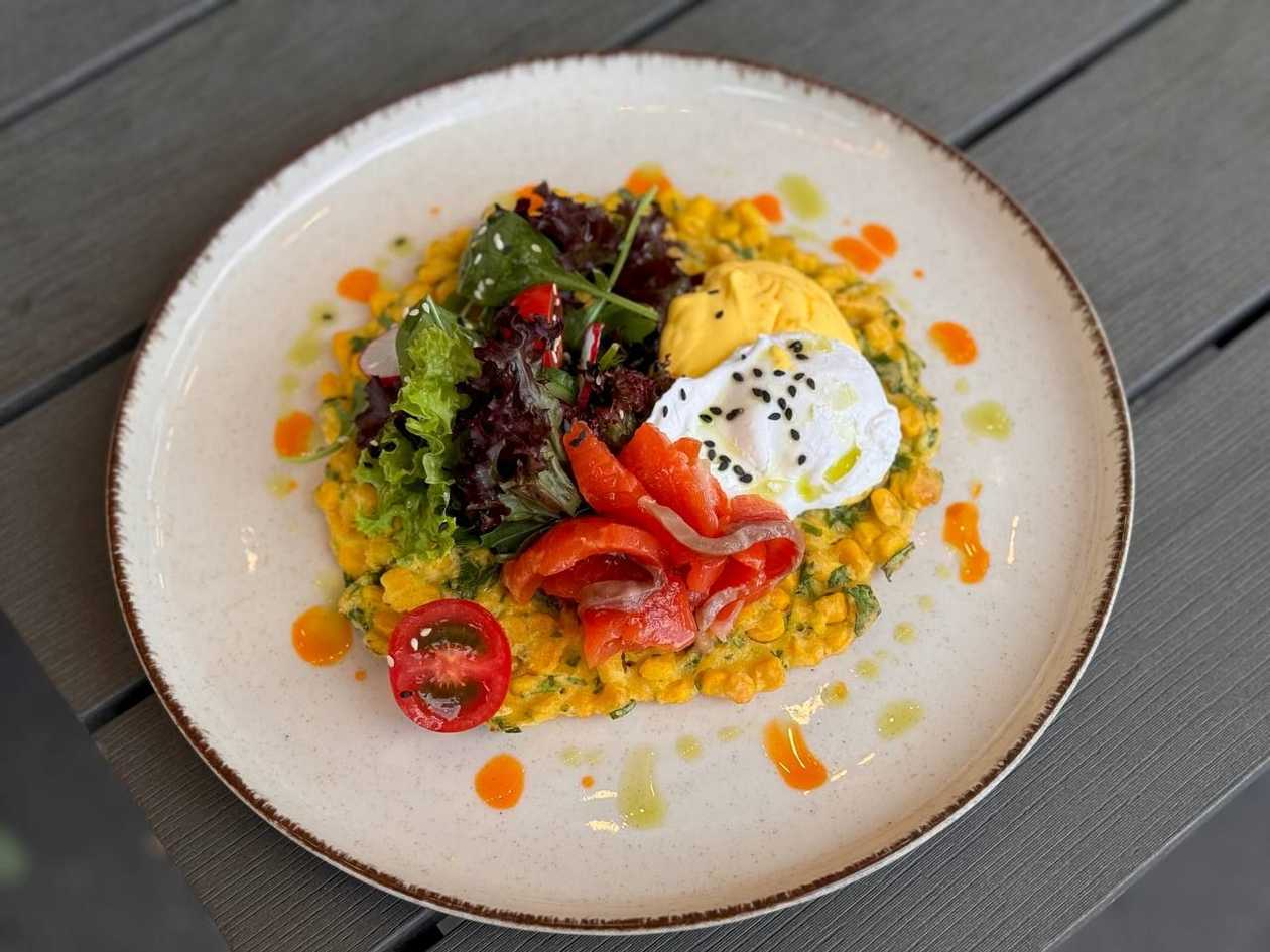 Сніданок з оладкою