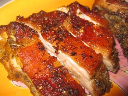 Dose Barriga de Porco Assada no Forno