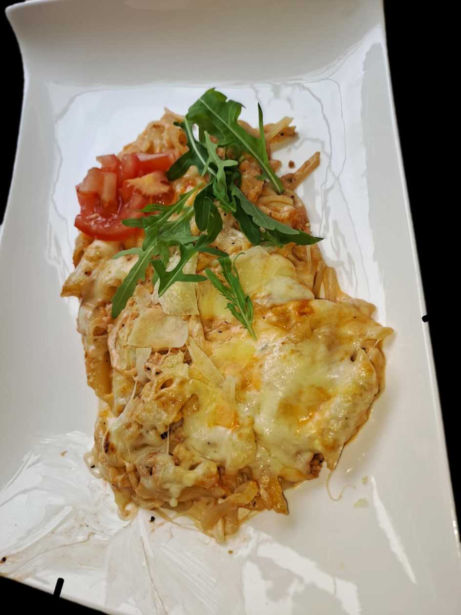 Baked Minced Meat Pasta