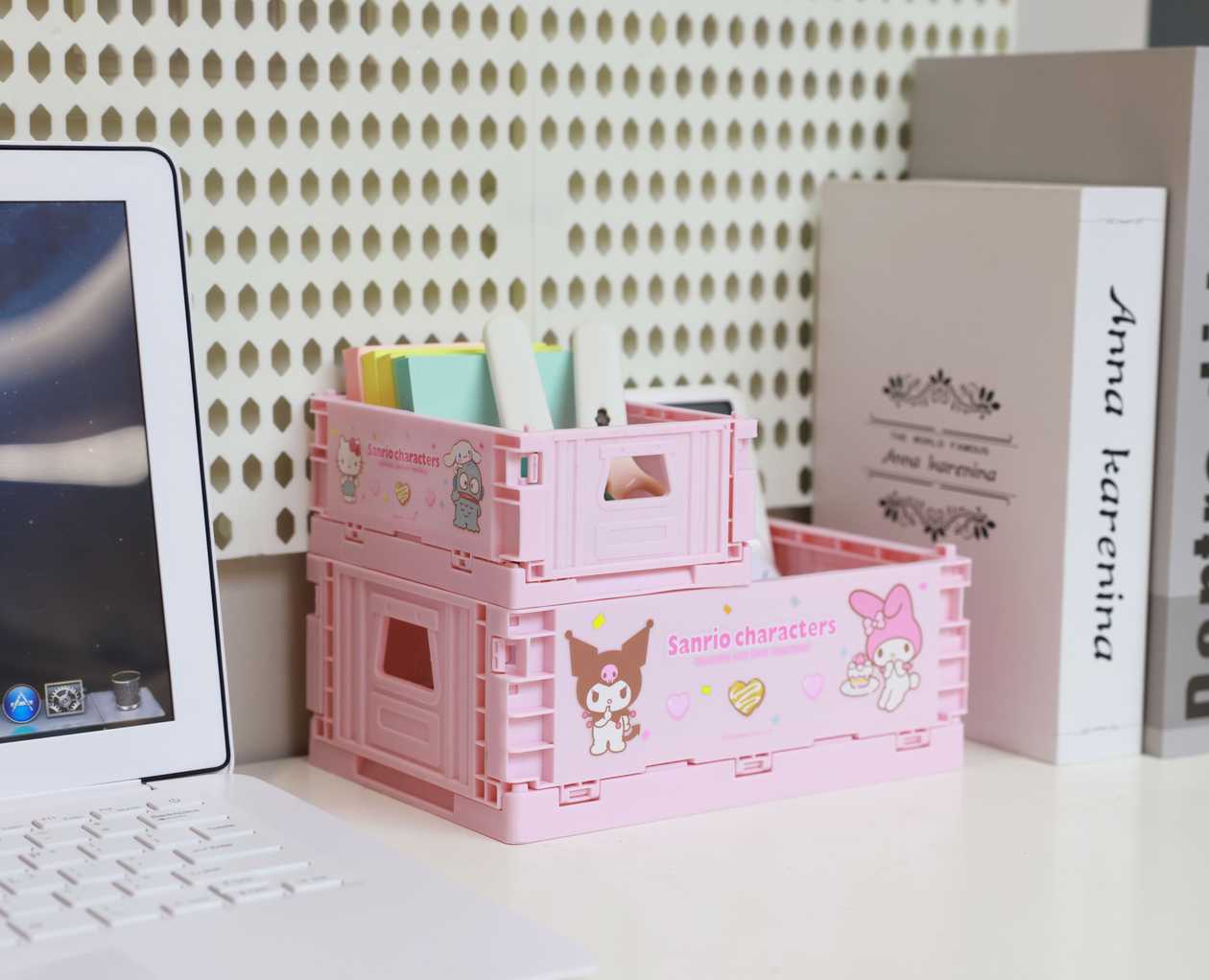 სათავსო კალათა/Sanrio characters Small Collapsible Storage Basket