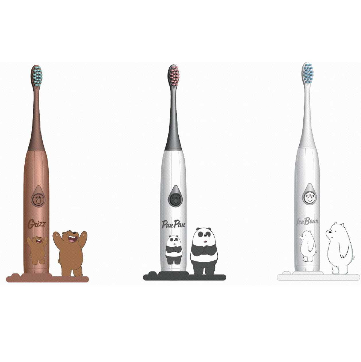 ელექტრო კბილის ჯაგრისი/We Bare Bears Collection 4.0 Electric Toothbrush Model: Hr-2104 (Panda)