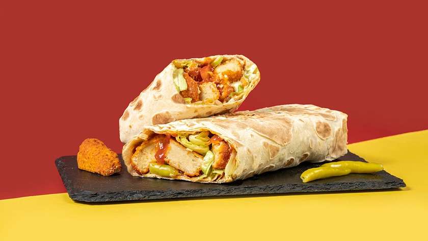 Shawarma With Chicken Nuggets