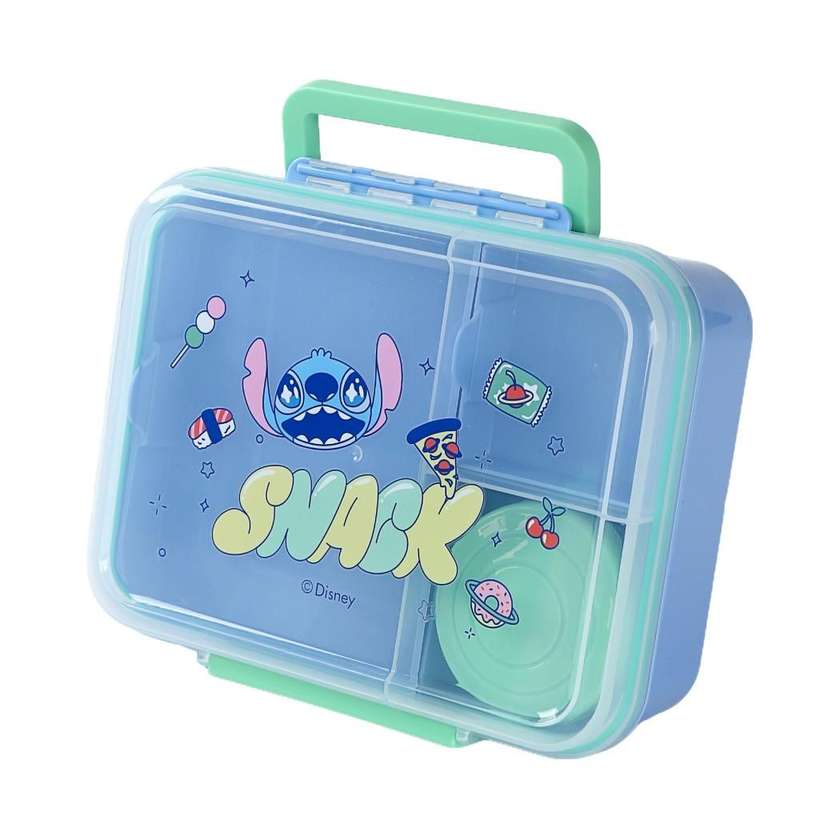საკვების კონტეინერი/Disney Stitch Dinner Party Collection Salad Container with Handle 1650mL