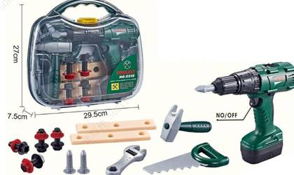სათამაშო ნაკრები/Green Tool Set (Electric Model)