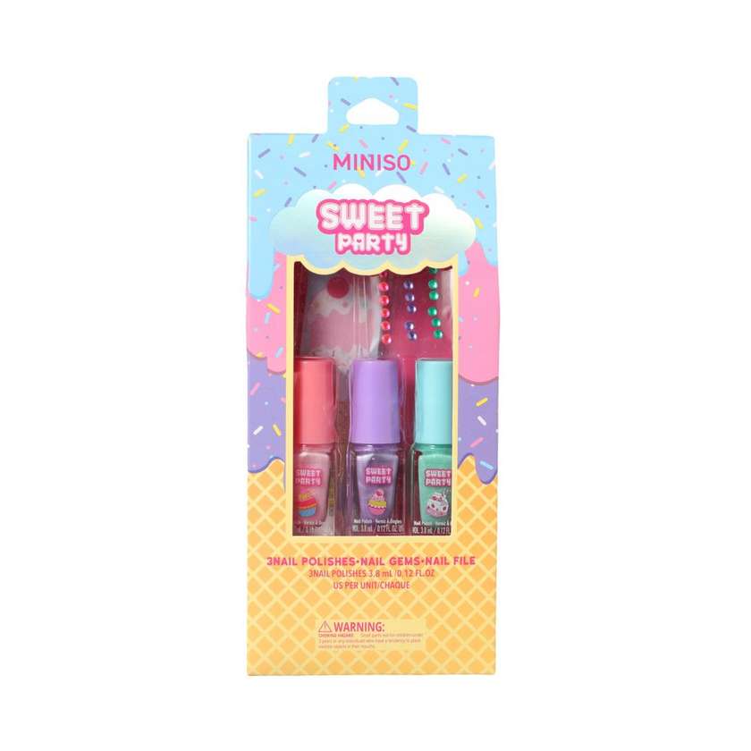 Dessert Theme Series Nail Polish Set (3 pcs)