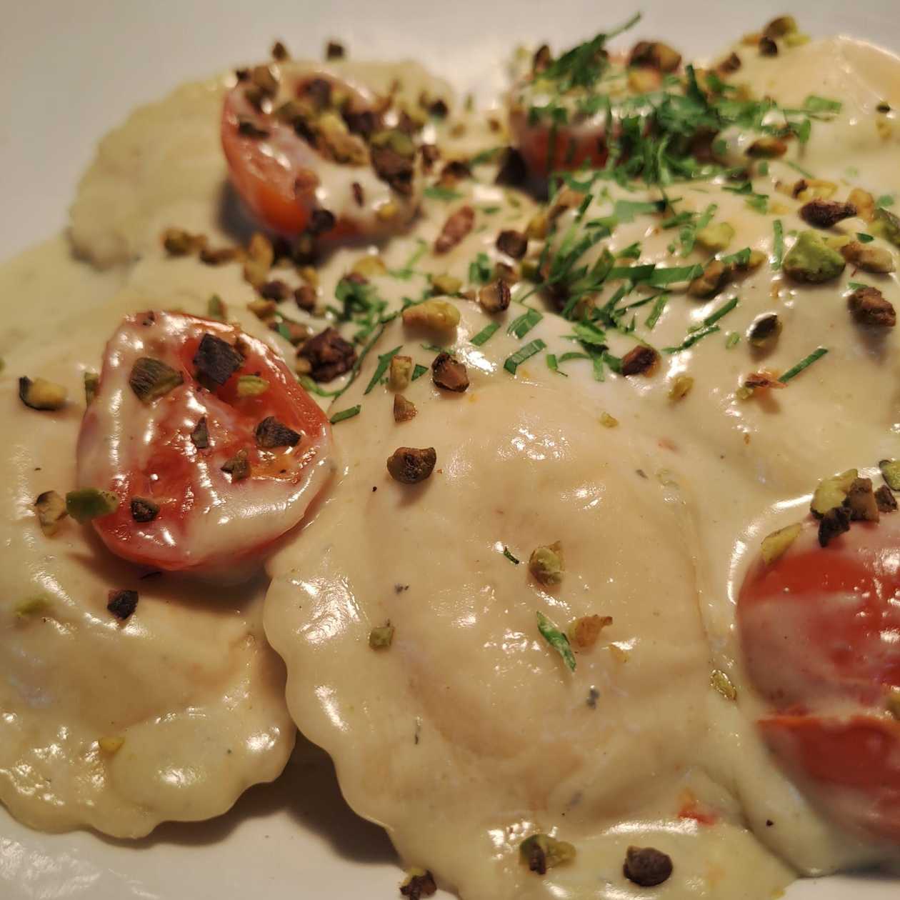 Maltese Rikotta Ravioli With Blue Cheese