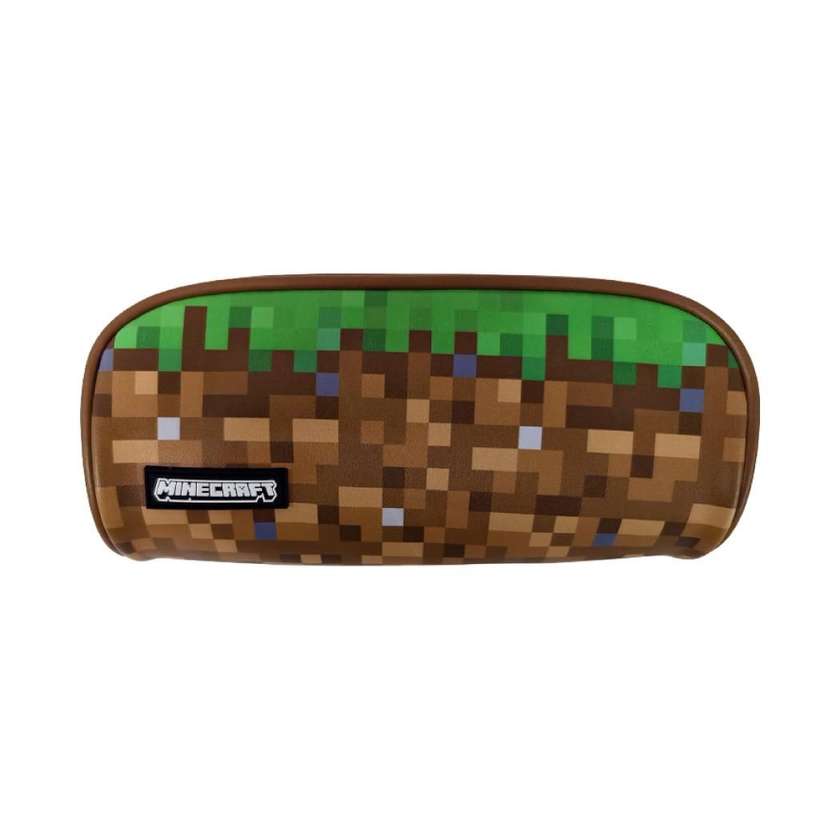 Minecraft - Big Stationery Case (Brown)