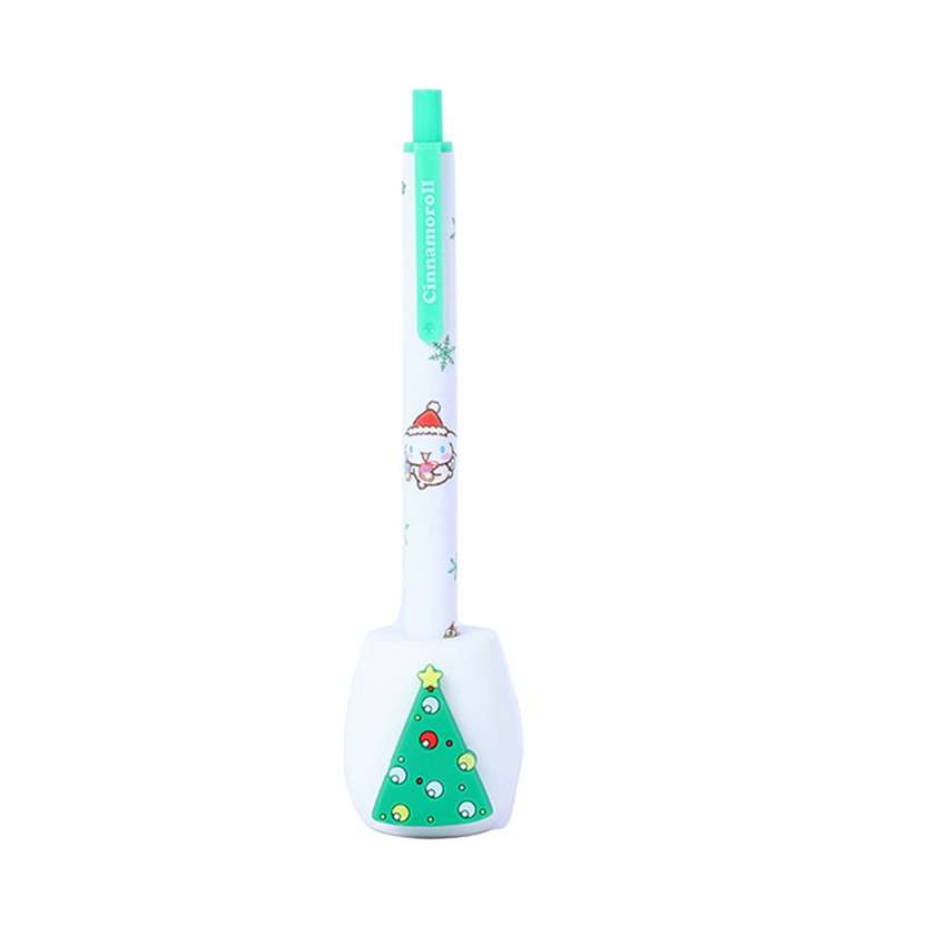 Sanrio characters Christmas Collection Ballpoint Pen Set (0.7mm, Black) (Cinnamoroll)PDQ