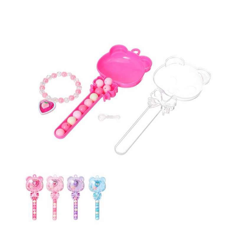 Bear Lollipop Shaped DIY Kids＇ Bracelet Set