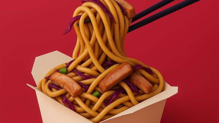 Handmade Noodles with pork