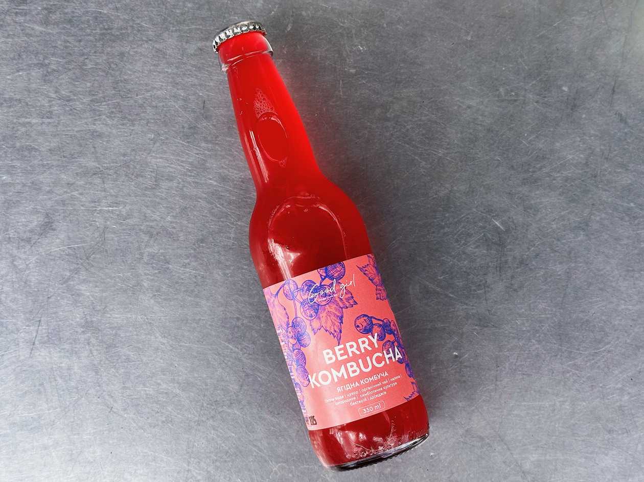 BERRY KOMBUCHA (330 ml)
