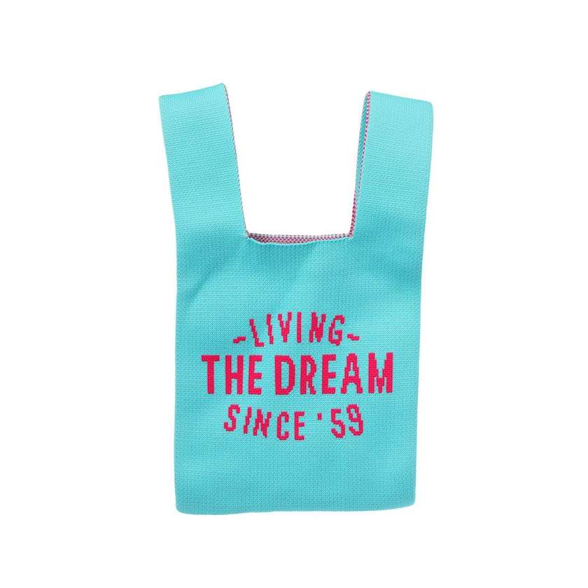 ჩანთა/Barbie Shining Collection Knitted Handbag(Blue)