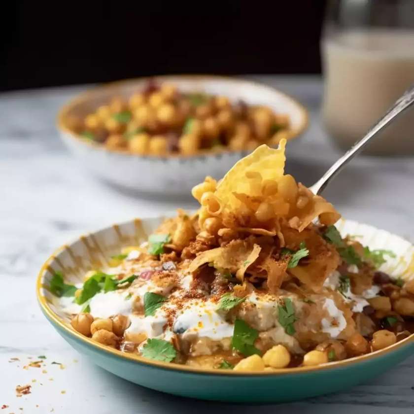 Samosa Chana Chat