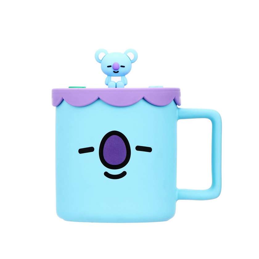 BT21 Collection Ceramic Cup with Silicone Lid (425mL)(KOYA)