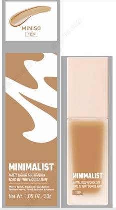 ტონალური კრემი/Minimalist Matte Liquid Foundation (109)