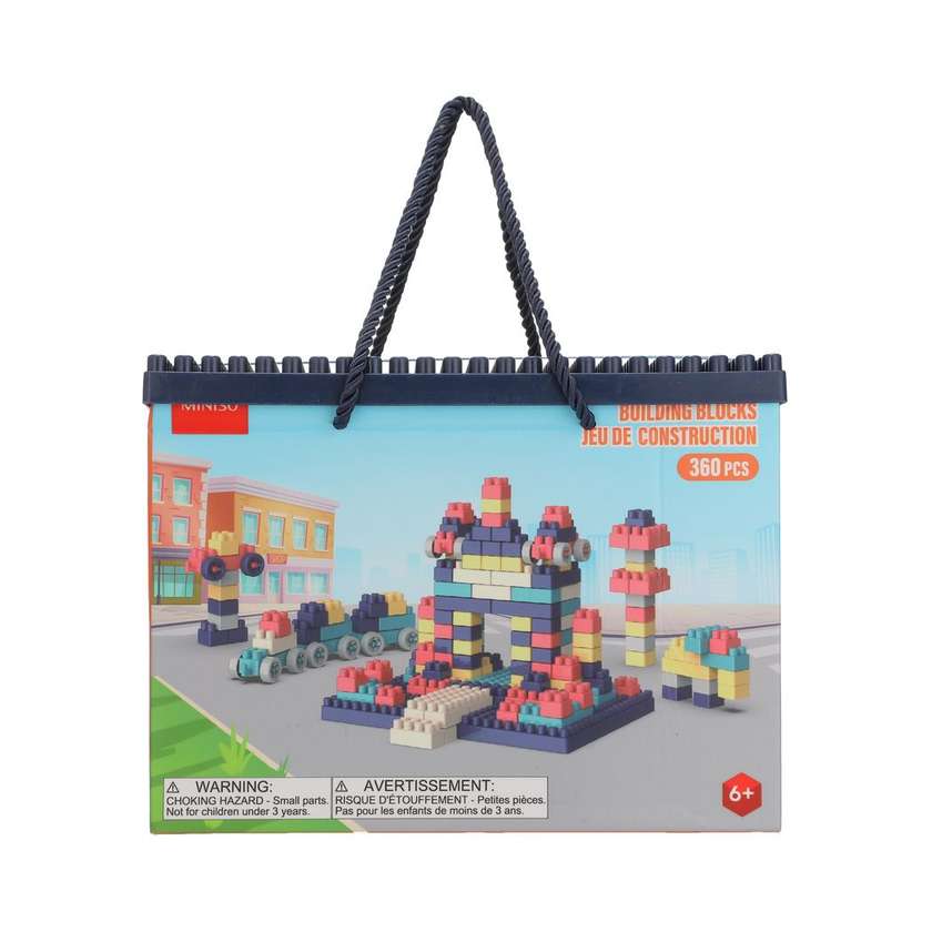 Basic Element Big-Piece Free Assembling Building Blocks (360 Pcs)