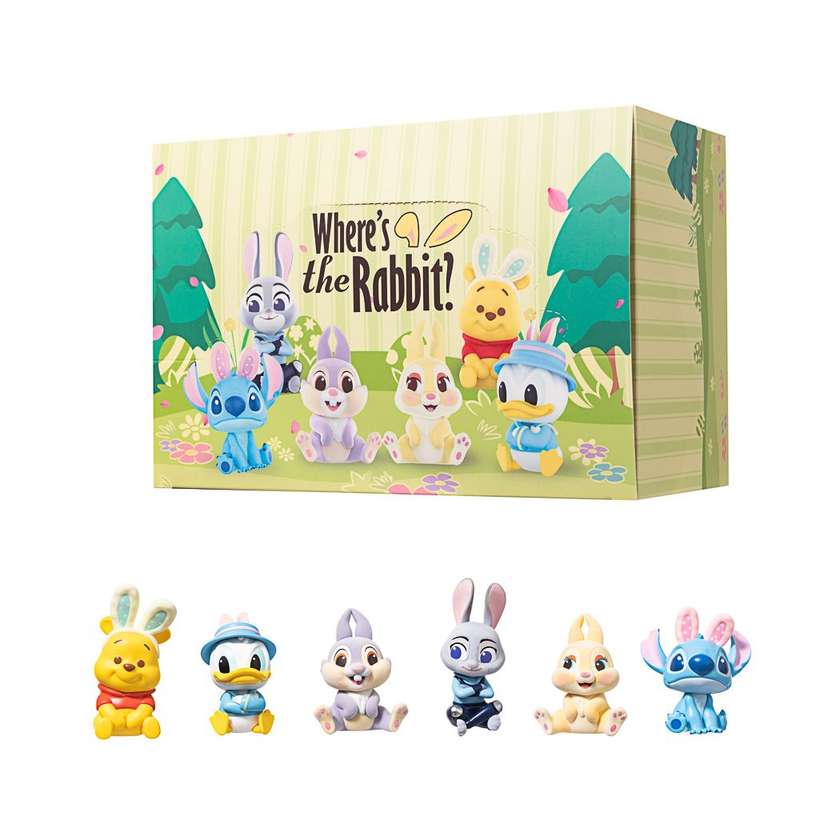 ყუთი-სიურპრიზი/Disney Collection Wheres The Bunny Figure Model