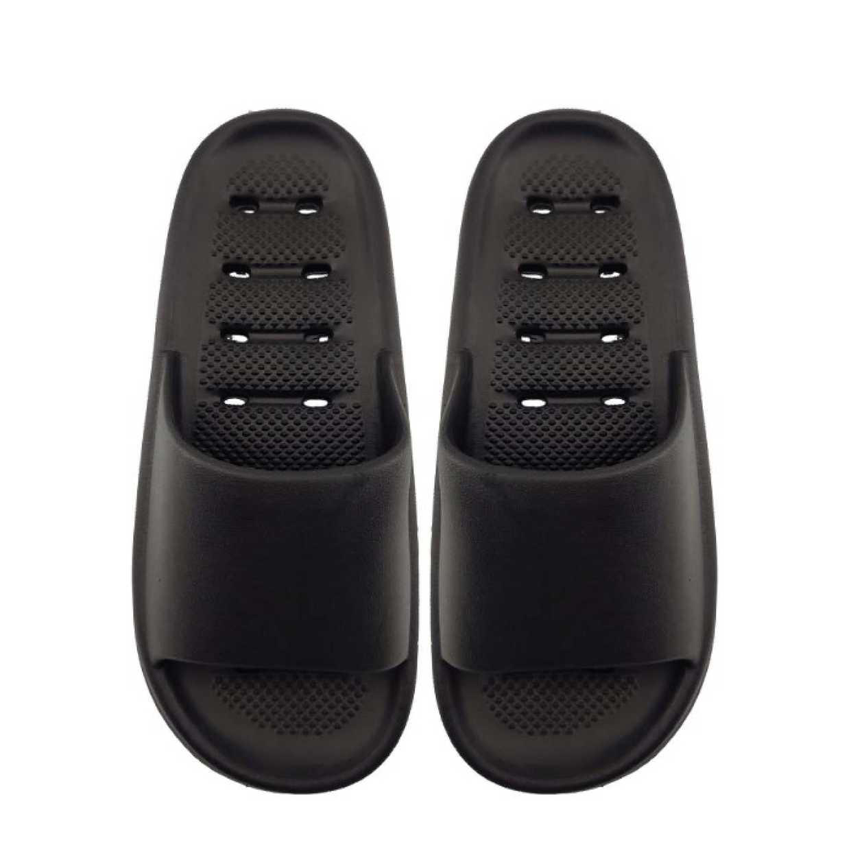 კაცის ჩუსტი (41-42)/Lightweight Mens Bath Slippers (Black,41-42)